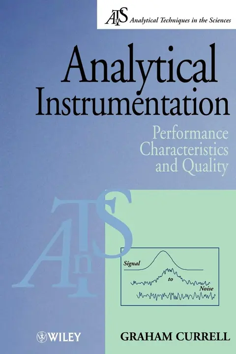 Cover of Analytical Instrumentation - Performance Characteristics & Quality