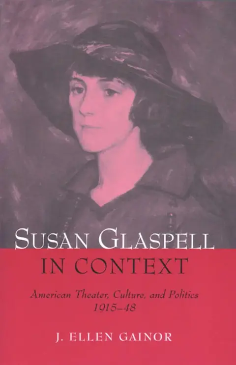Cover of Susan Glaspell in Context