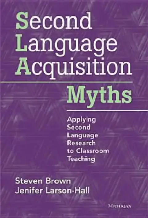 Cover of Second Language Acquisition Myths