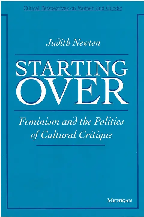 Cover of Starting Over