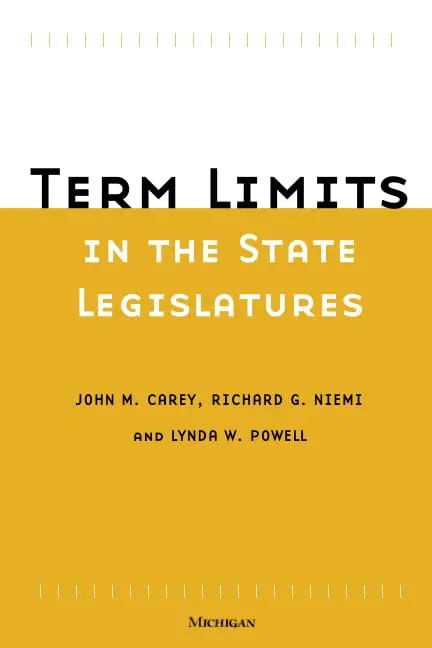 Cover of Term Limits in State Legislatures