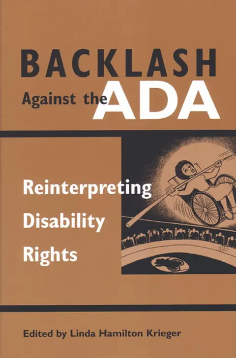 Cover of Backlash Against the ADA