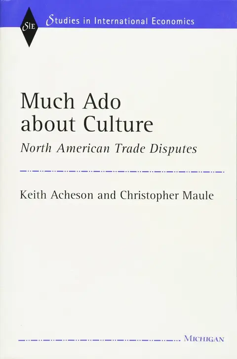 Cover of Much Ado About Culture