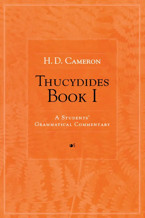 Cover of Thucydides Book I
