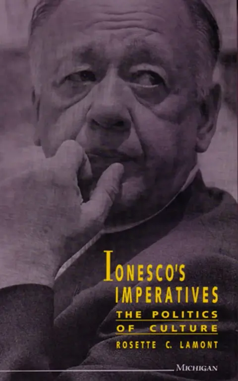 Cover of Ionesco's Imperatives