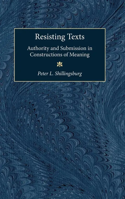 Cover of Resisting Texts