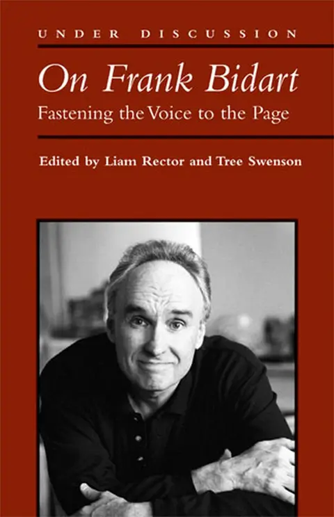 Cover of On Frank Bidart