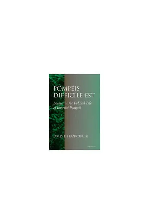 Cover of Pompeis Difficile Est