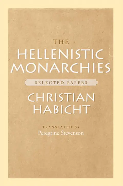 Cover of Hellenistic Monarchies