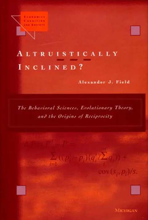 Cover of Altruistically Inclined?