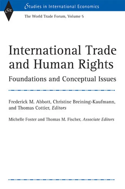 Cover of International Trade and Human Rights