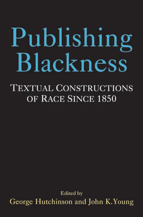 Cover of Publishing Blackness
