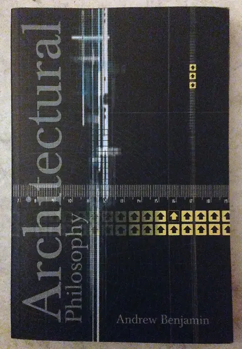 Cover of Architectural Philosophy