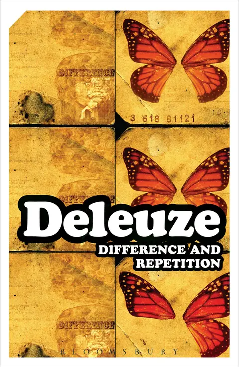 Cover of Difference and Repetition