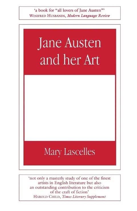 Cover of Jane Austen and Her Art