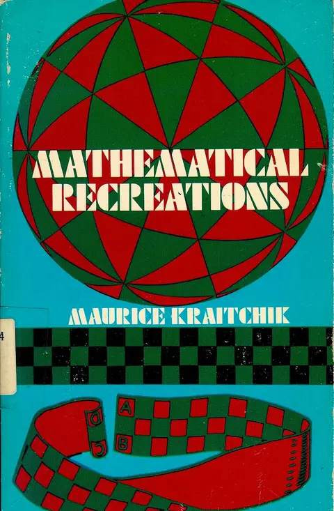 Cover of Mathematical Recreations