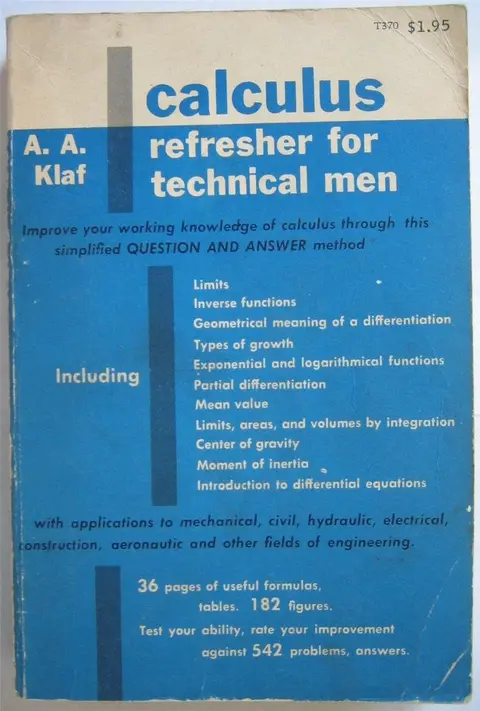 Cover of Calculus Refresher