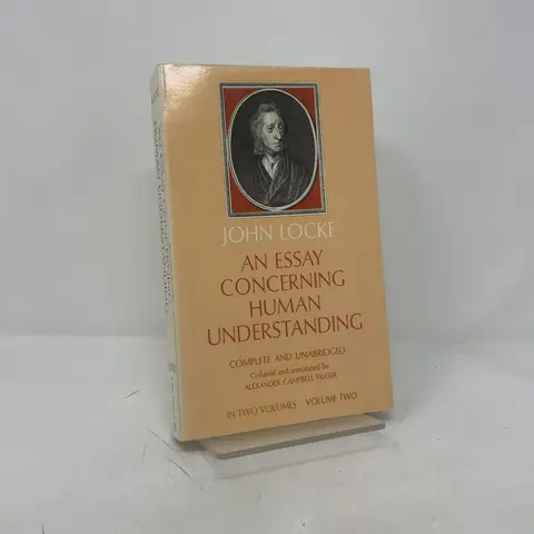 Cover of An Essay Concerning Human Understanding
