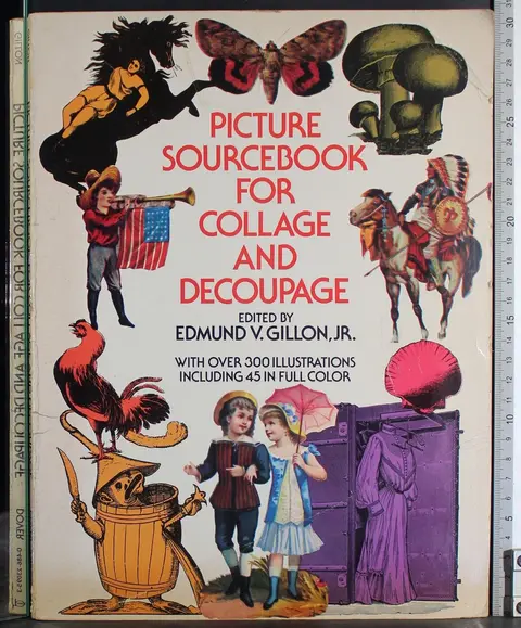 Cover of Picture Sourcebook for Collage and Decoupage