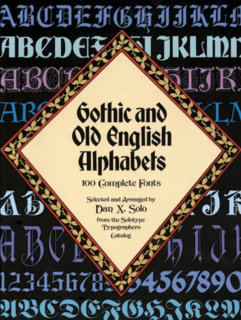Cover of Gothic and Old English Alphabets