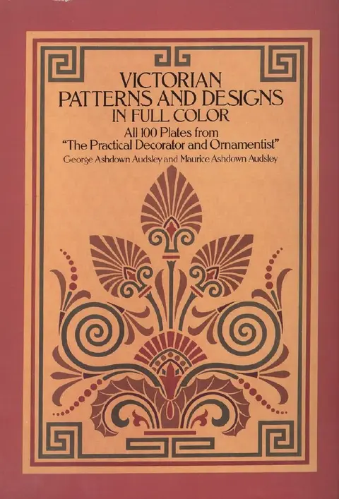 Cover of Victorian Patterns and Designs in Full Colour