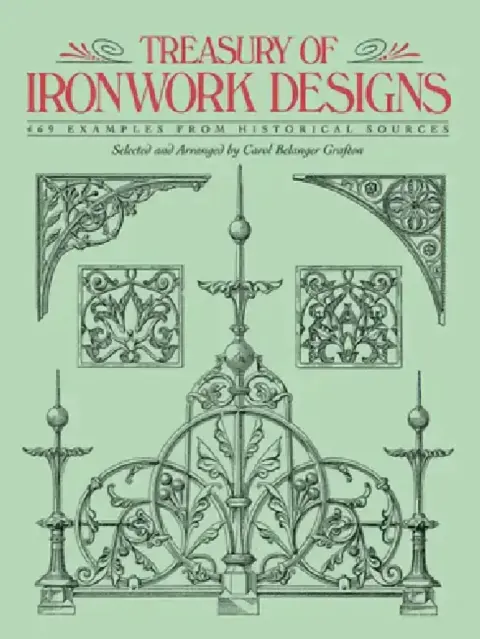 Cover of Treasury of Ironwork Designs