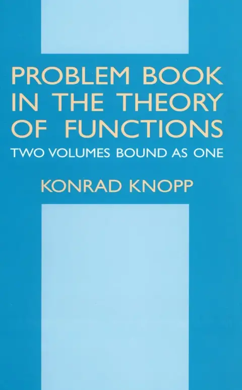 Cover of Problem Book in the Theory of Functions