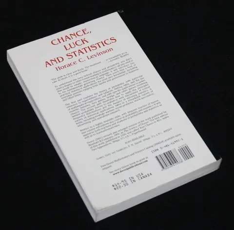 Cover of ""Chance, Luck and Statistics "