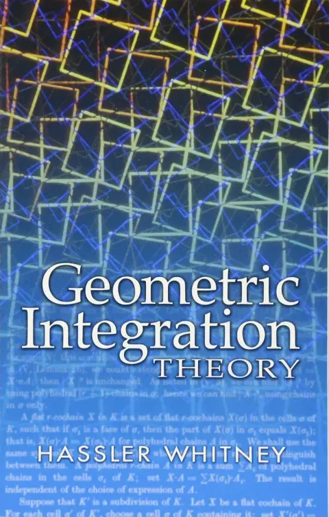Cover of Geometric Integration Theory