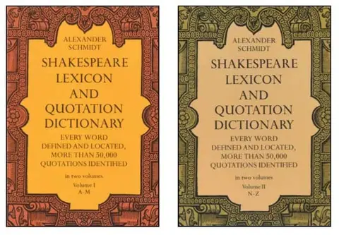 Cover of Shakespeare Lexicon