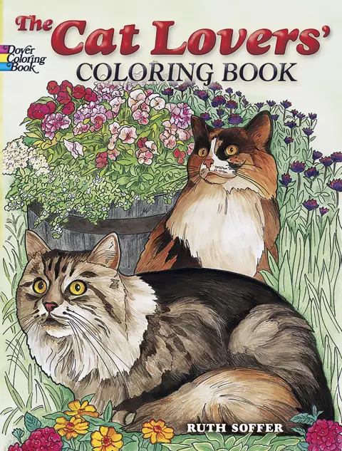 Cover of The Cat Lovers' Coloring Book