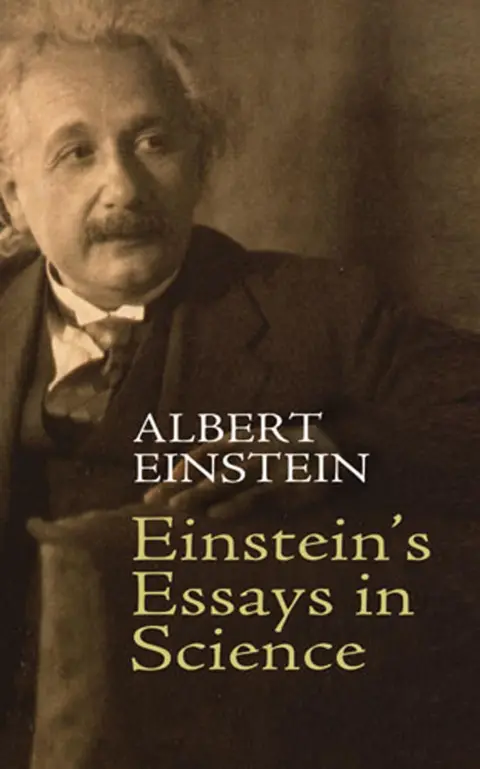 Cover of Einstein's Essays in Science