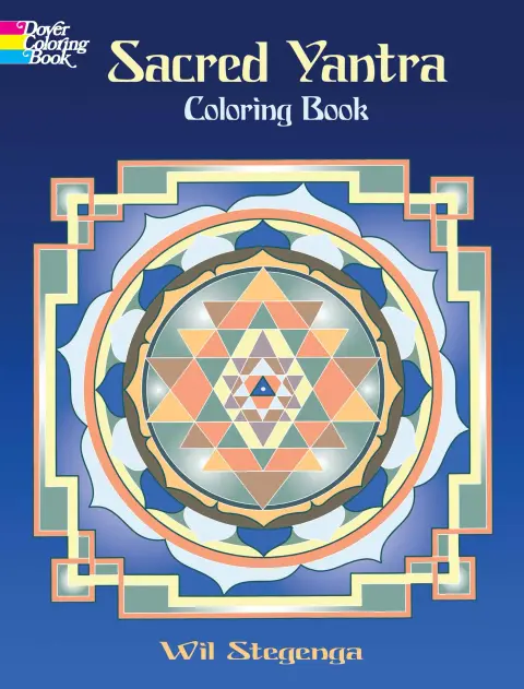 Cover of Sacred Yantra Coloring Book