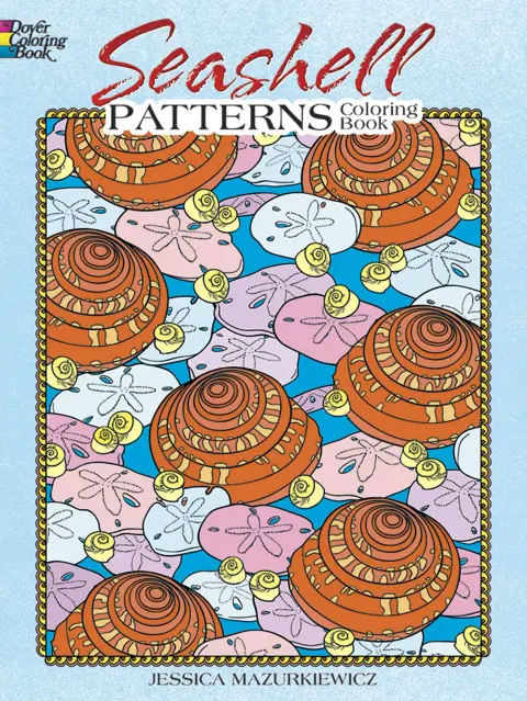 Cover of Seashell Patterns Coloring Book
