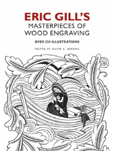 Cover of Eric Gill's Masterpieces of Wood Engraving