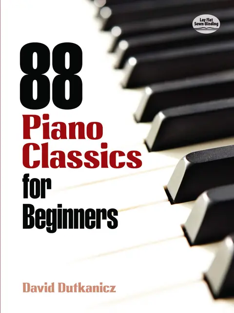 Cover of 88 Piano Classics for Beginners