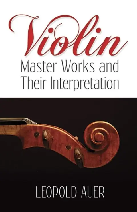Cover of Violin Master Works & Their Interpretation