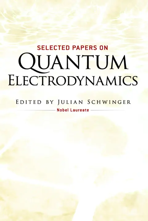 Cover of Selected Papers on Quantum Electrodynamics