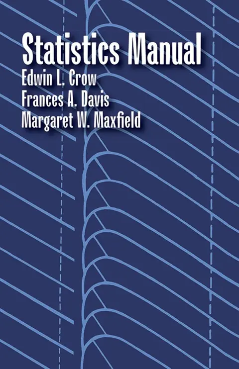Cover of Statistics Manual