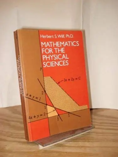 Cover of Mathematics for the Physical Sciences
