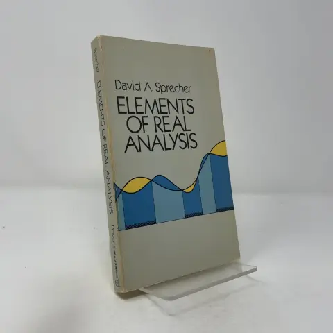 Cover of Elements of Real Analysis