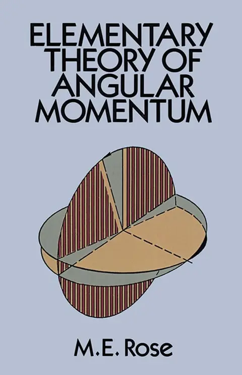 Cover of Elementary Theory of Angular Momentum