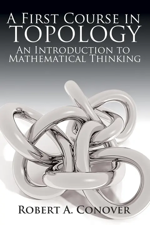 Cover of A First Course in Topology