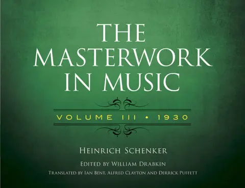 Cover of The Masterwork in Music, 1930