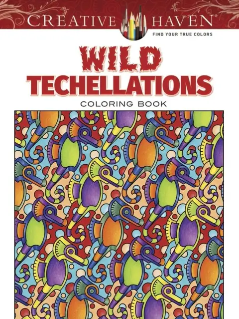 Cover of Creative Haven Wild Techellations Coloring Book