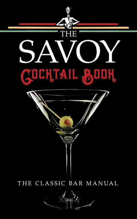 Cover of The Savoy Cocktail Book