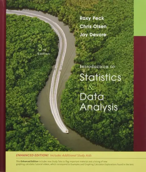 Cover of Introduction to Statistics & Data Analysis