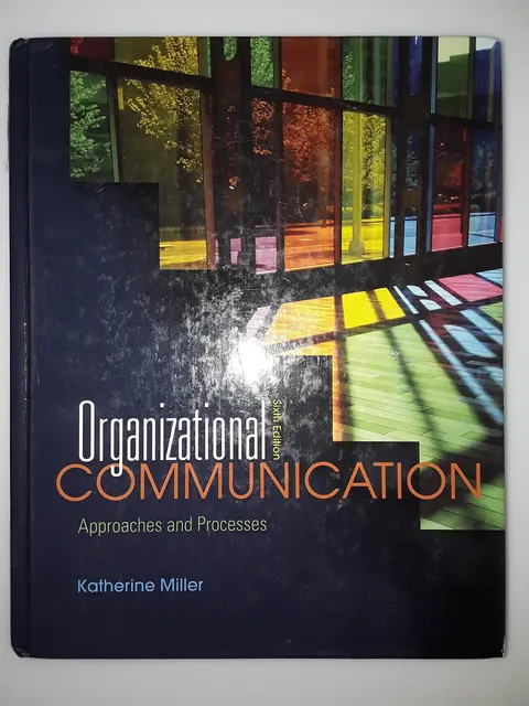 Cover of Organizational Communication
