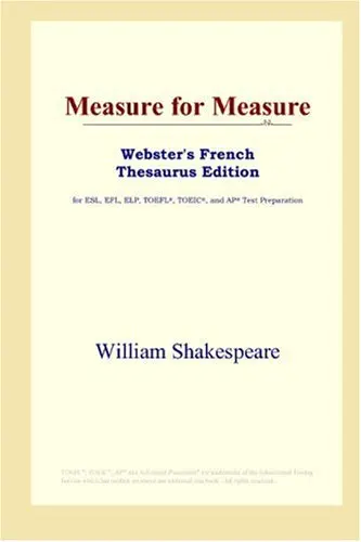 Cover of Measure for Measure