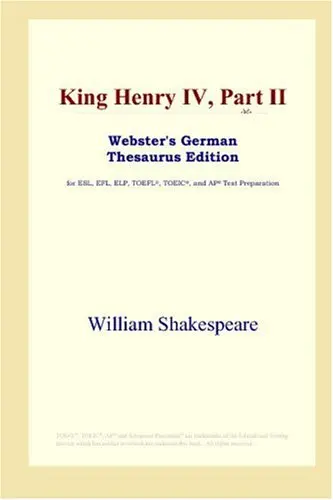 Cover of King Henry IV